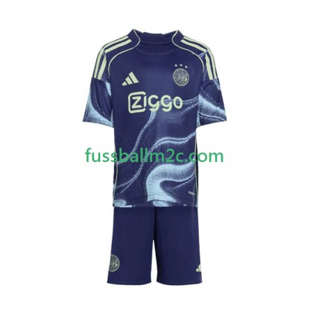 Fußballtrikots Ajax Amsterdam Kinder Auswärts Trikotsatz 2025-2026 Fußballtrikots Ajax Amsterdam Kinder Auswärts Trikotsatz 2025-2026